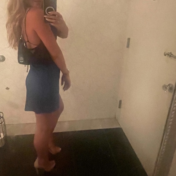 Ace Satin Strappy Dress - Picture 5 of 10